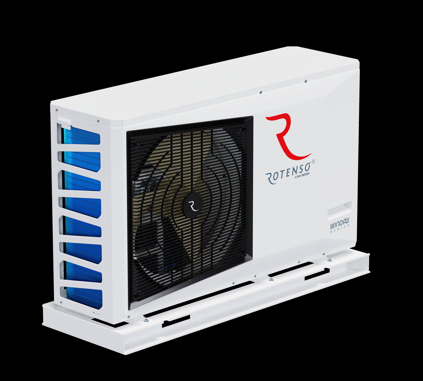 Rotenso Windmi  WIM100X1 Wärmepumpe Monoblock Luft-Wasser 10KW BAFA Wifi A+++, Heizen Kühlen