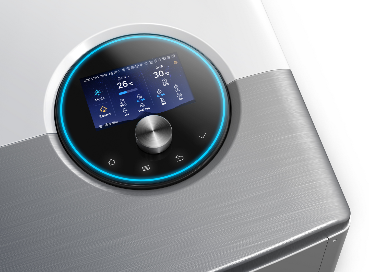 Hisense Hi-Therma Split heat pump 4.4kW (7KW) indoor unit + outdoor unit R32 A+++