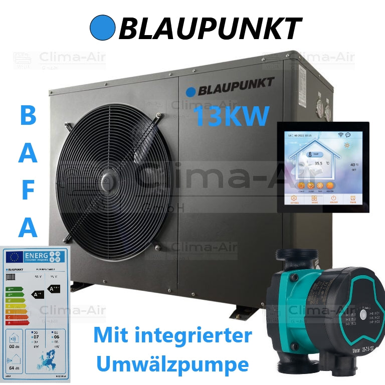 Blaupunkt BLP13P3V1MR32 Monoblock Wärmepumpe 13kW inkl. Hydrobox