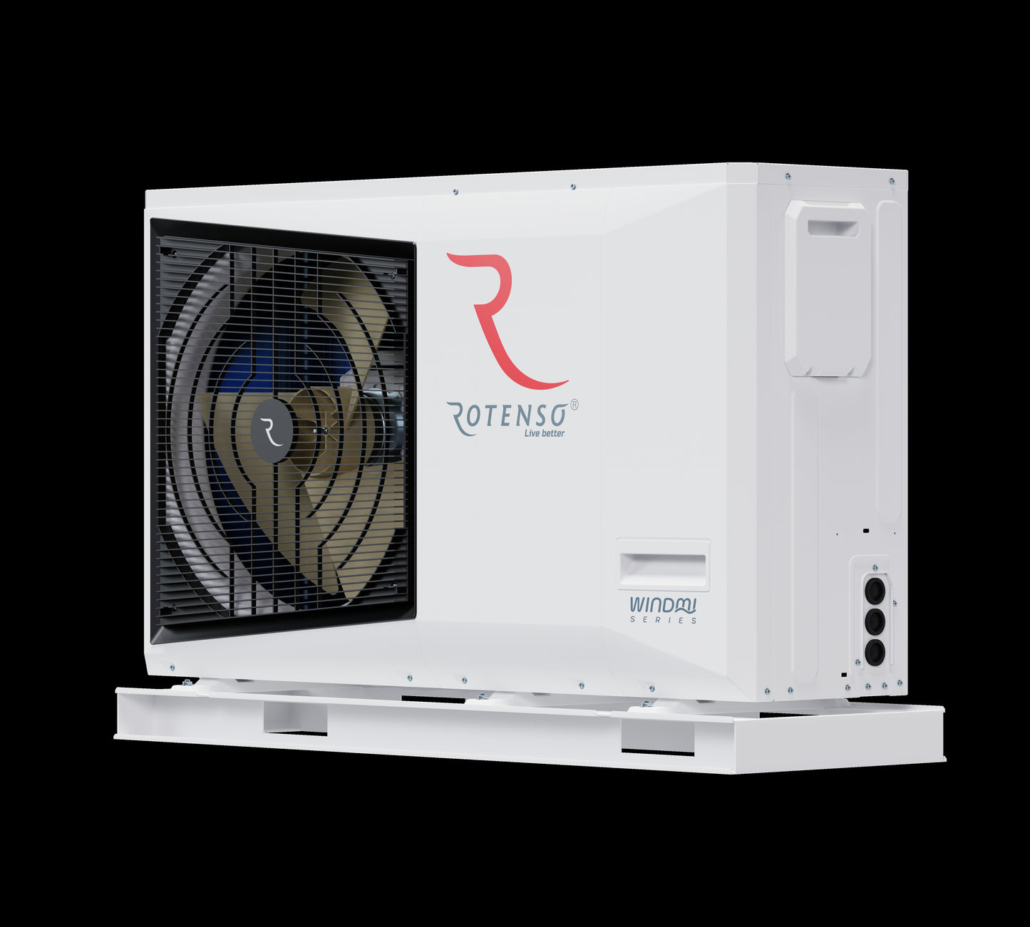 Rotenso Windmi  WIM100X1 Wärmepumpe Monoblock Luft-Wasser 10KW BAFA Wifi A+++, Heizen Kühlen
