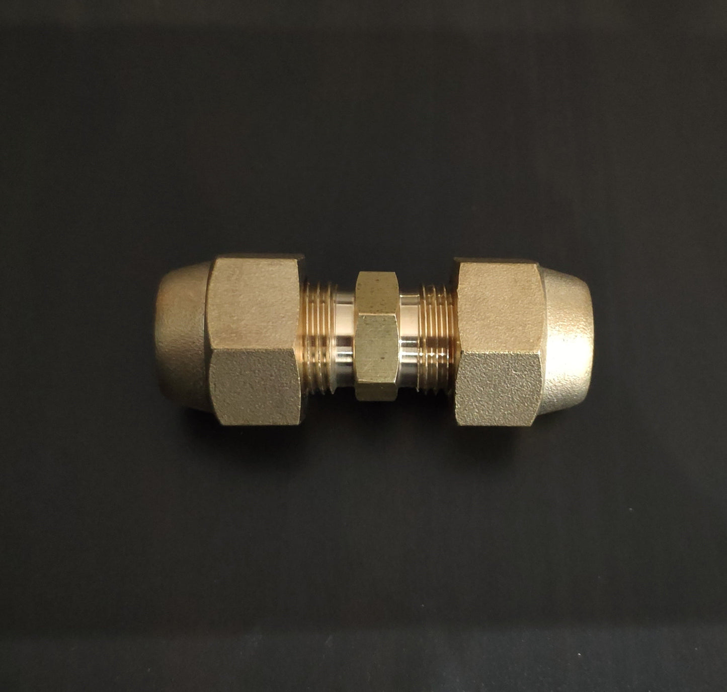 Refrigerant line union nuts connecting nipple EasyConnection 1/4" + 3/8"