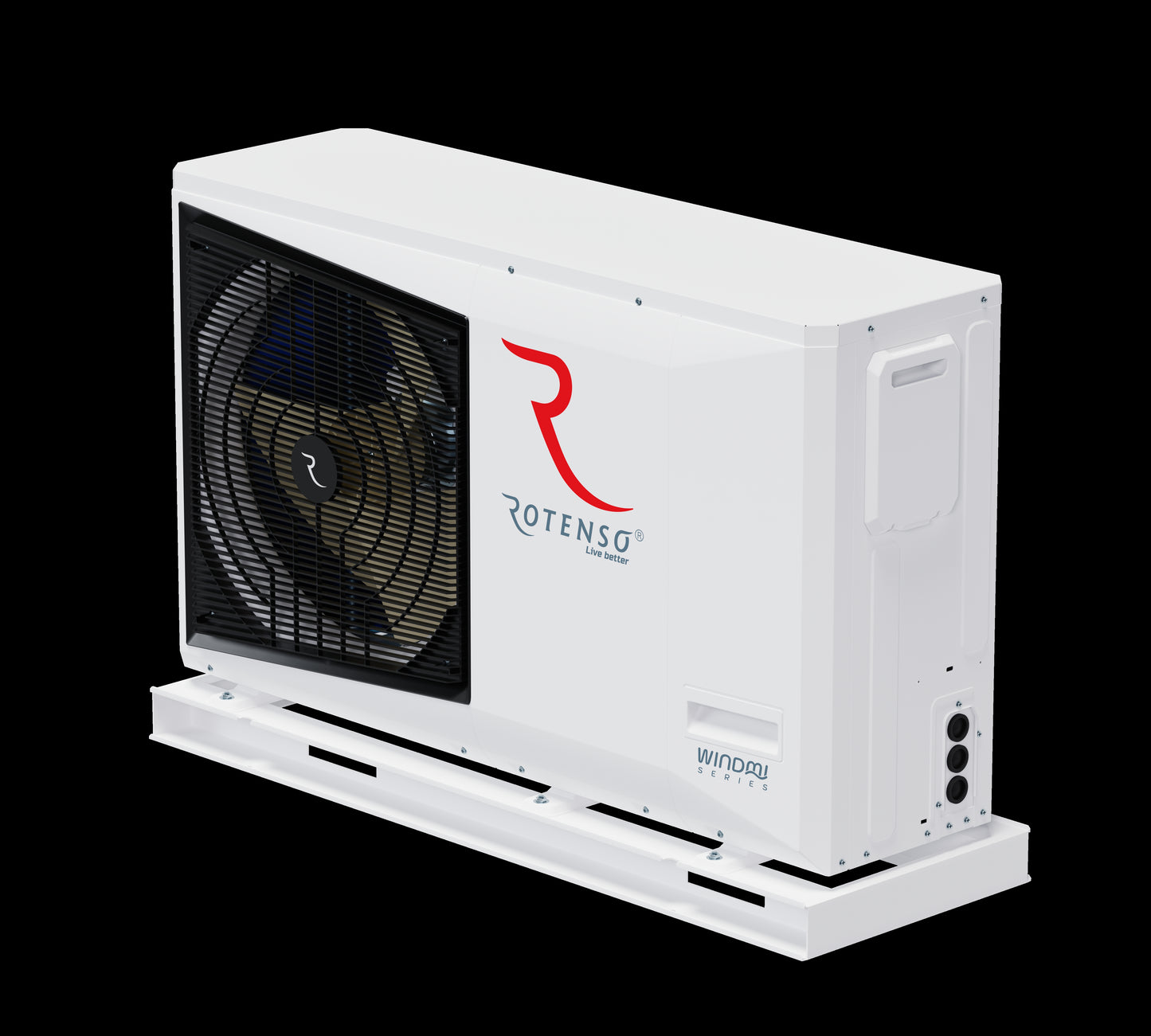 Rotenso Windmi  WIM100X1 Wärmepumpe Monoblock Luft-Wasser 10KW BAFA Wifi A+++, Heizen Kühlen