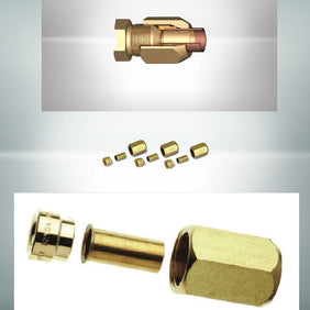 Armacell SAE fittings for refrigerant lines 1/4" + 3/8" + 1/2" for copper pipe, without flaring