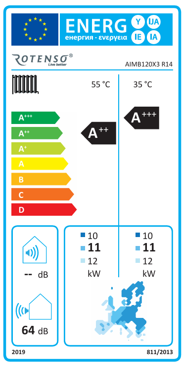 Energieeffizienzklasse für Kühlen