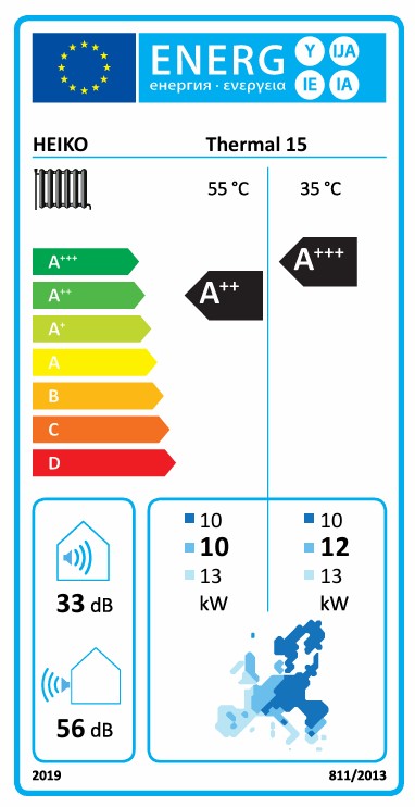 Energieeffizienzklasse für Kühlen