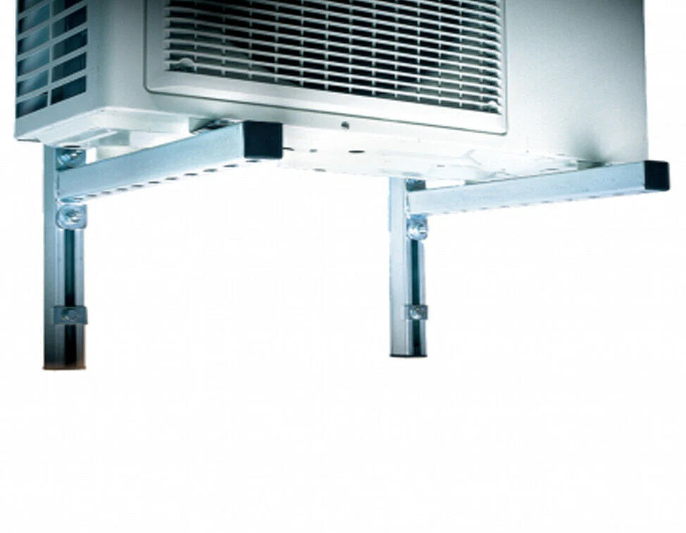 Wandhalterung / Wandkonsolen-Set Verzinkt 38x40x520mm - Inklusiv Vibrationsdämpfer M8