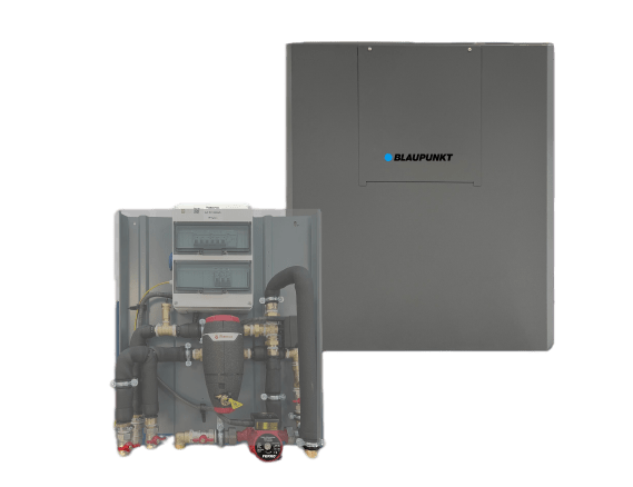 Blaupunkt Monoblock Wärmepumpe Luft/-Wasser 10 kW BLP10P3V2MR32 Wifi inkl. Hydrobox BAFA