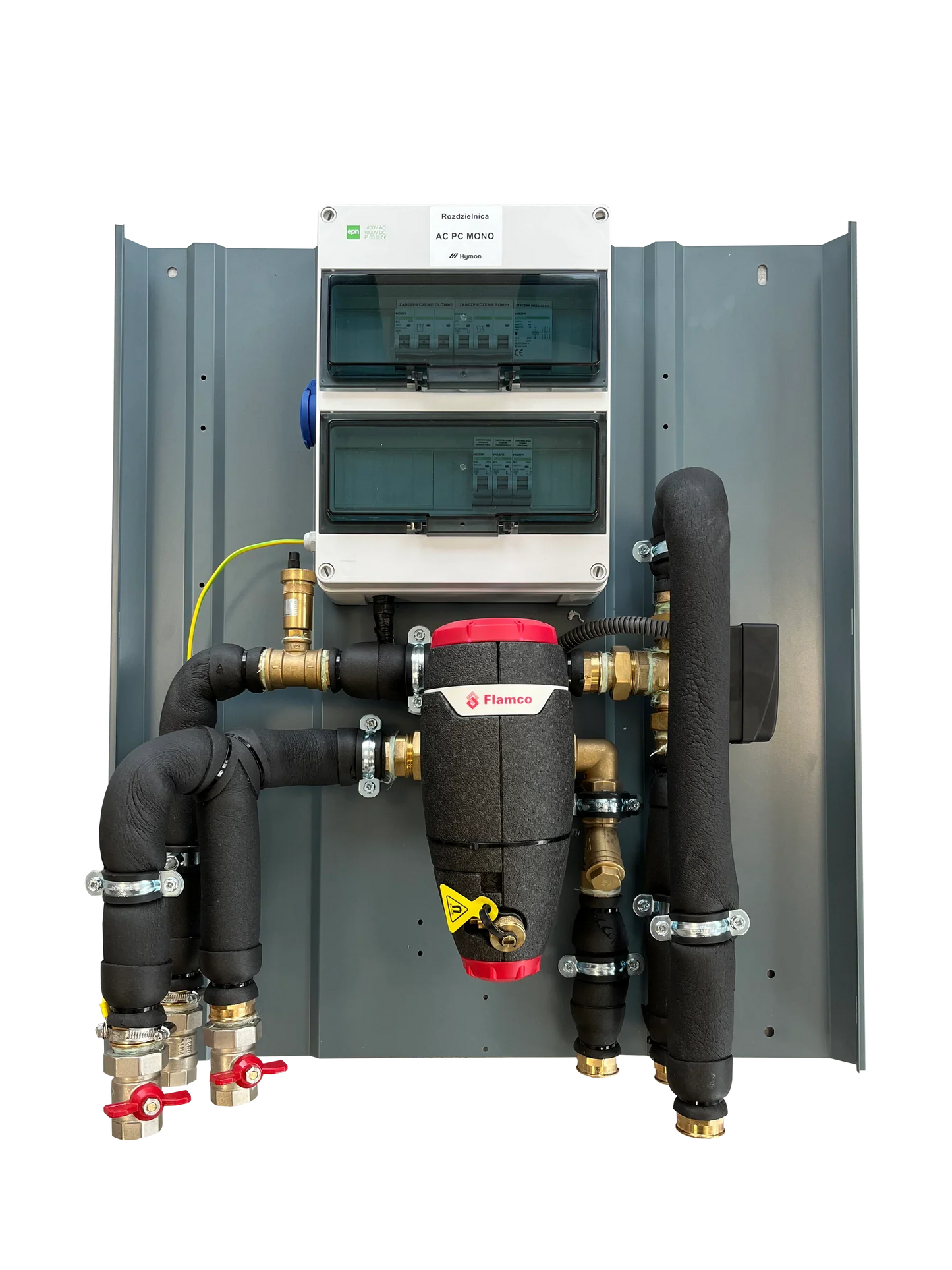 Blaupunkt Hydrobox für Wärmepumpe Monoblock, 1 Zoll ohne Umwälzpumpe BLPMV01.N3F