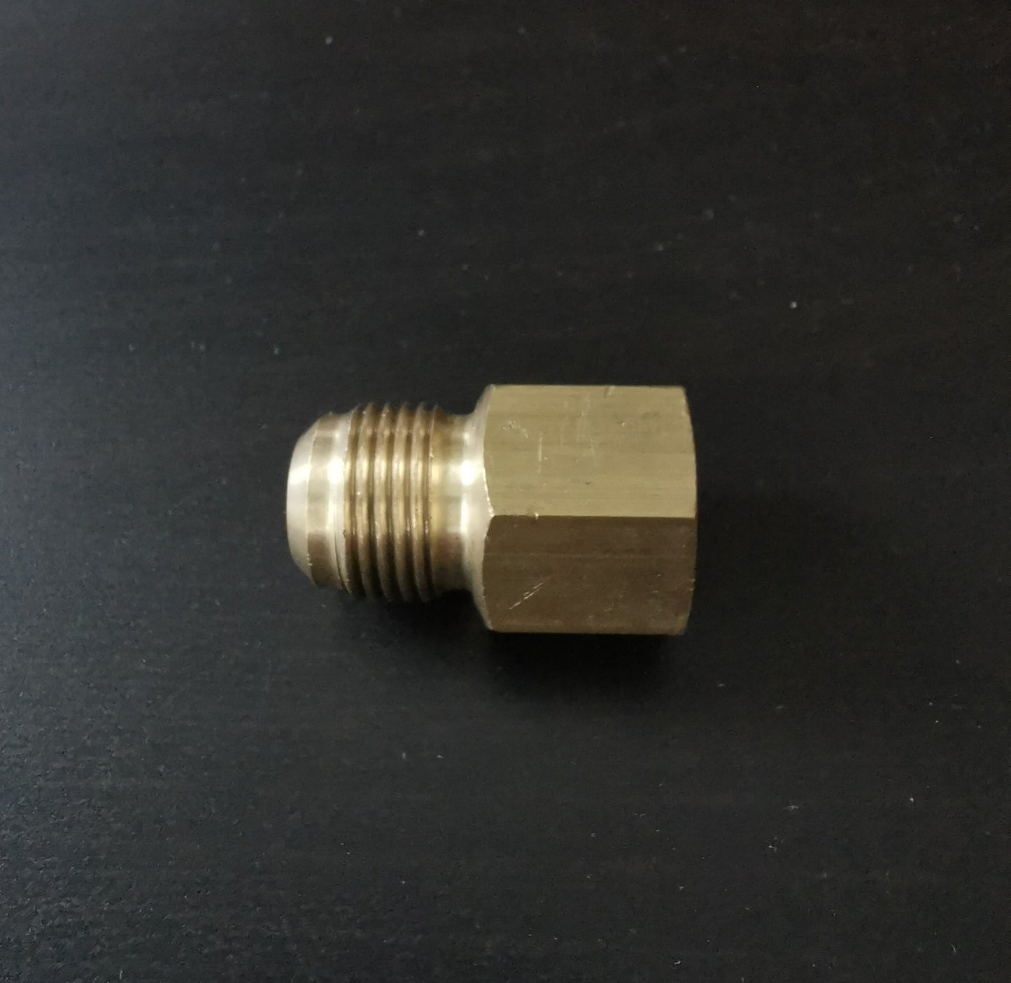 Reduziernippel Messing F3/8" auf M1/2" Adapter Reduzierung Reduzierstück SAE