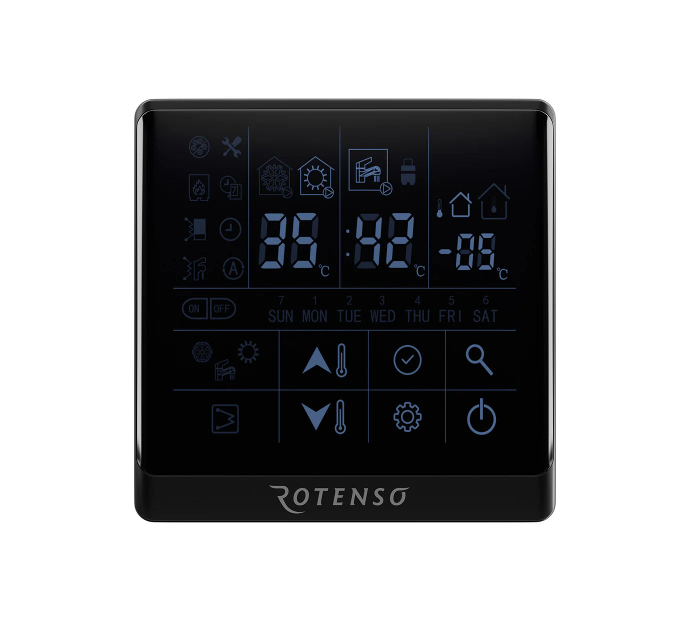 Rotenso Windmi  WIM100X1 Wärmepumpe Monoblock Luft-Wasser 10KW BAFA Wifi A+++, Heizen Kühlen
