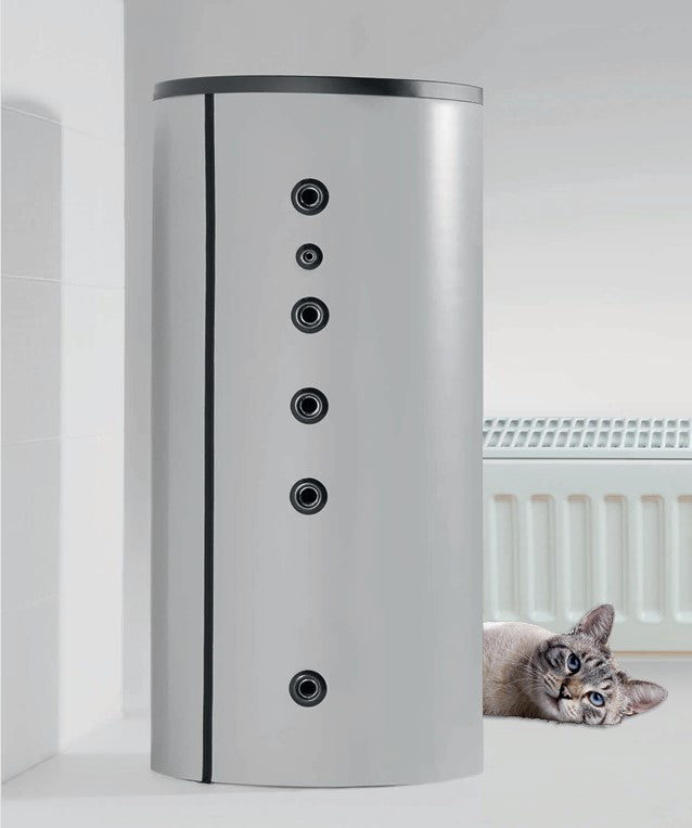 Midea MHC-V12WD2RN7-ER90 12kW Monoblock Wärmepumpe R290 - Pufferspeicher - Brauchwasserspeicher