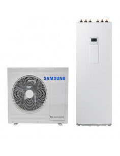 Samsung ClimateHub 9KW split heat pump - 200l complete system all-in-one A+++/A+