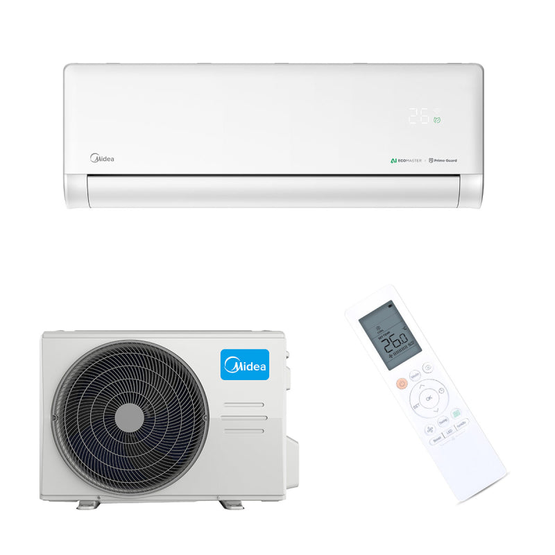 Air Conditioner Midea Solstice 09-Set White 2.6 kW Single-Split Wall Unit R32 WIFI