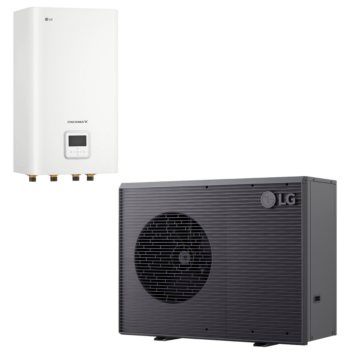 LG Air-to-Water Heat Pump THERMA V R290 Monoblock 12kW - HM123HF.UB60 with Hydrobox