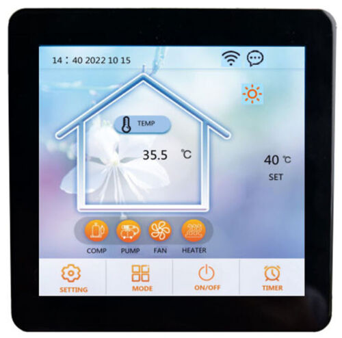 Blaupunkt Monoblock Wärmepumpe Luft/-Wasser 10 kW BLP10P3V2MR32 Wifi inkl. Hydrobox BAFA