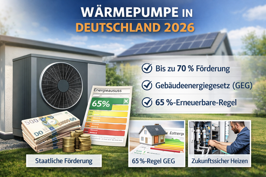 🌍 Wärmepumpen in Deutschland – saubere Wärme für die Zukunft