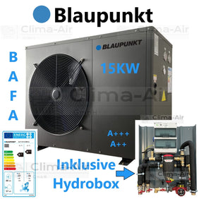 Blaupunkt Monoblock Wärmepumpe Luft/-Wasser 15 kW BLP15P3V2MR32 Wifi inkl. Hydrobox