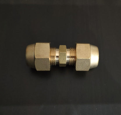 Kältemittelleitung Überwurfmuttern Verbindungsnippel EasyConnection 1/4" + 3/8"