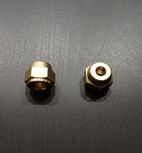Kältemittelleitung Überwurfmuttern 1/4" + 3/8" + 1/2"