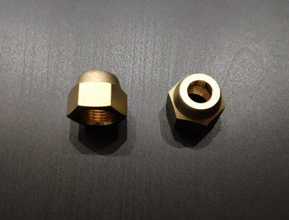 Kältemittelleitung Überwurfmuttern, Verbindungsnippel  1/4" + 3/8"