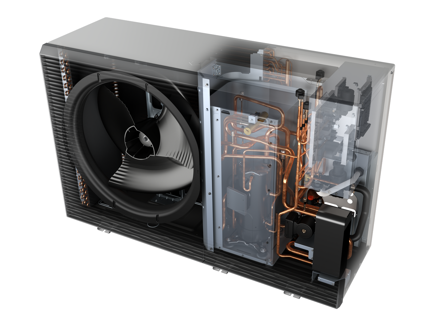 LG Air-to-Water Heat Pump THERMA V R290 Monoblock 7kW - HM073HF.UB40 with Hydrobox