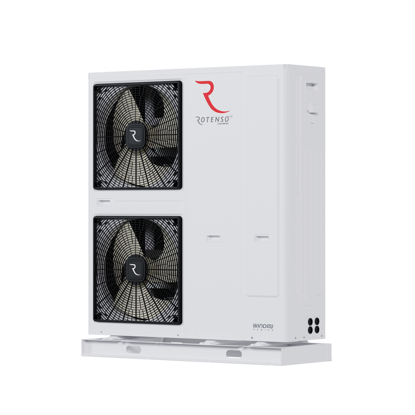 Rotenso Windmi Wärmepumpe Monoblock Luft-Wasser 12KW WIM120X3 BAFA Wifi A+++, Heizen Kühlen