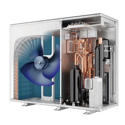 Haier Monoblock 10 kW Luft/Wasser Wärmepumpe HPM10-Nd2 R290 A+++