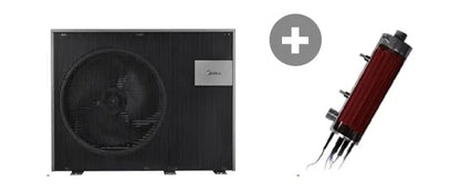 Midea 10kW Wärmepumpe M-Thermal Nature Mono MHC-V10WD2RN7-BER90 Monoblock R290