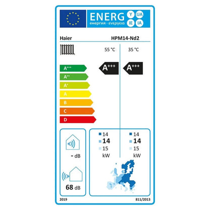 Haier Monoblock 14 kW air/water heat pump HPM14-Nd2 R290 A+++