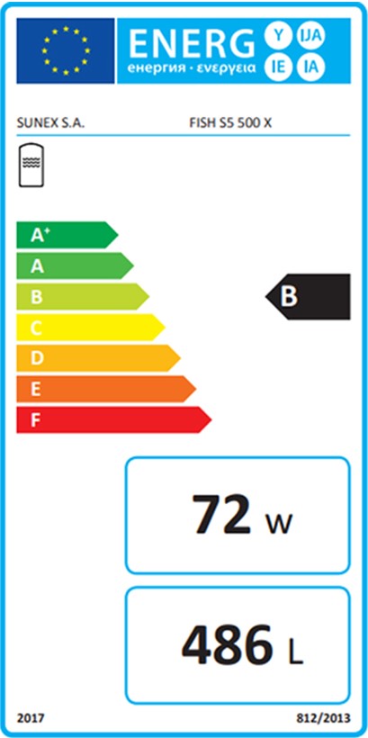 Pufferspeicher SUNEX FISH S5 X 200 bis 500 Liter mit einem Wärmetauscher