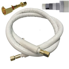 Flexible refrigerant line 7m made of thermoplastic multi-layer system 1/4"+3/8" - TÜV certified