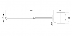 Edelstahl-Heizpatrone - Caldor Industrial Heating System Srl Edelstahl-Heizpatrone - Caldor Industrial Heating System Srl