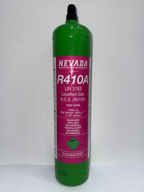 Refrigerant R410A 1.0 L 800g for air conditioning and heat pump, air conditioning gas