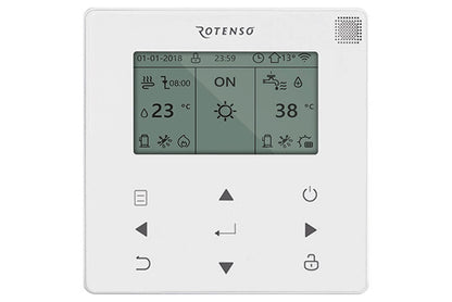 Rotenso Aquami All in Split Wärmepumpe AQS120X3o 12kW Set + Hydromodul mit Speicher 240 Liter AQS160T240X13i A+++A++