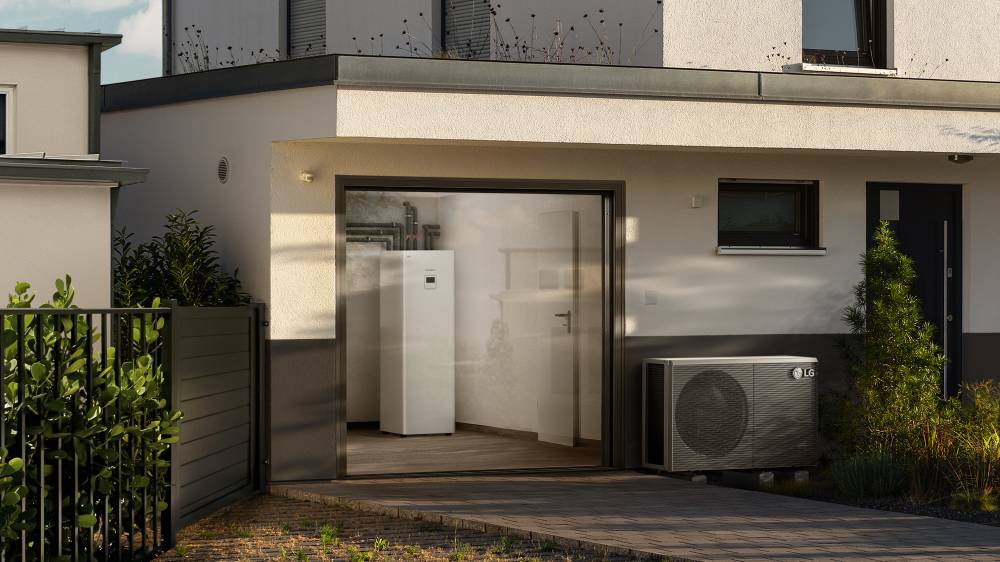 LG Air-to-Water Heat Pump THERMA V R290 Monoblock 7kW - HM073HF.UB40 with Hydrobox