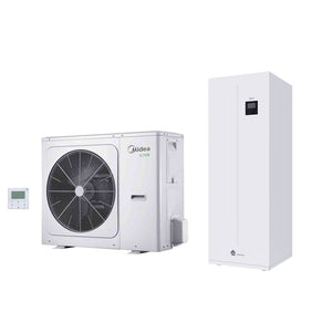 Midea Thermal Arctic Split heat pump MHA-V12W/D2RN8-B 12KW set + hydro module with 240-liter storage tank HBT-A160/240CDS90GN8-B A+++A++
