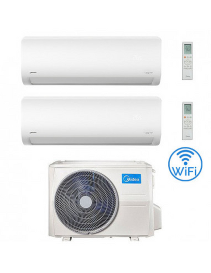 Klimaanlage Midea Xtreme Save Pro Dual Split 5KW + 3,5KW - M3O-27HFN8-ME-Set