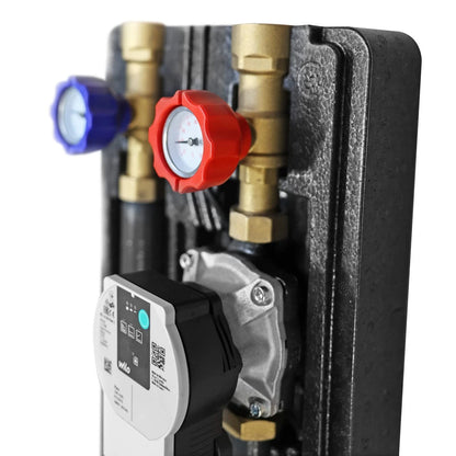 Pumpengruppe für Zentralheizung - Zweiwege GPO Wilo DN 25 - Heizkreisset ohne Mischventil