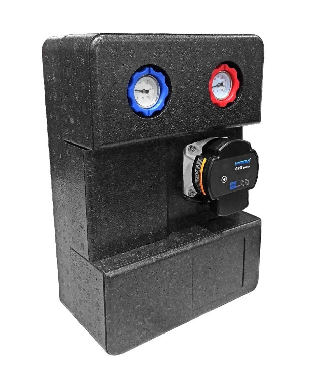 Pumpengruppe für Zentralheizung - Zweiwege Hydra GPO DN 25 - Heizkreisset ohne Mischventil