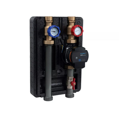 Sunex Wärmepumpe 18kW Komplettset NEXUS M18 EVI R32 Monoblock mit Brauchwasser und Pufferseicher