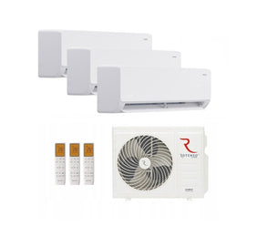 Klimaanlage Rotenso Roni 3x 2,6kW 9000BTU - Multi-Split Wandgeräte-Set Digital Inverter WiFi A++