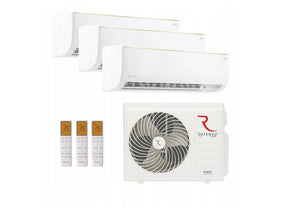 Klimaanlage Rotenso Roni 3x 3,5kW 12000BTU - Multi-Split Wandgeräte-Set Digital Inverter WiFi A++