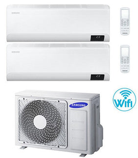 Klimaanlage Samsung Cebu R32 Wifi Dual-Split 2 X 3,5kW + AJ050TXJ2KG Wifi A+++/ A++