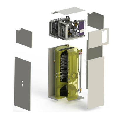 Sunex Hydra Tower PRO - 1W - komplette Heizraumlösung in einem Gerät - Hydraulikeinheit