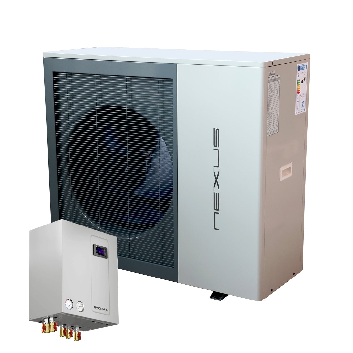 Sunex heat pump 13kW NEXUS M13 EVI R32 monoblock optional control module Insyg Cloud + hydraulic module Hydra Box