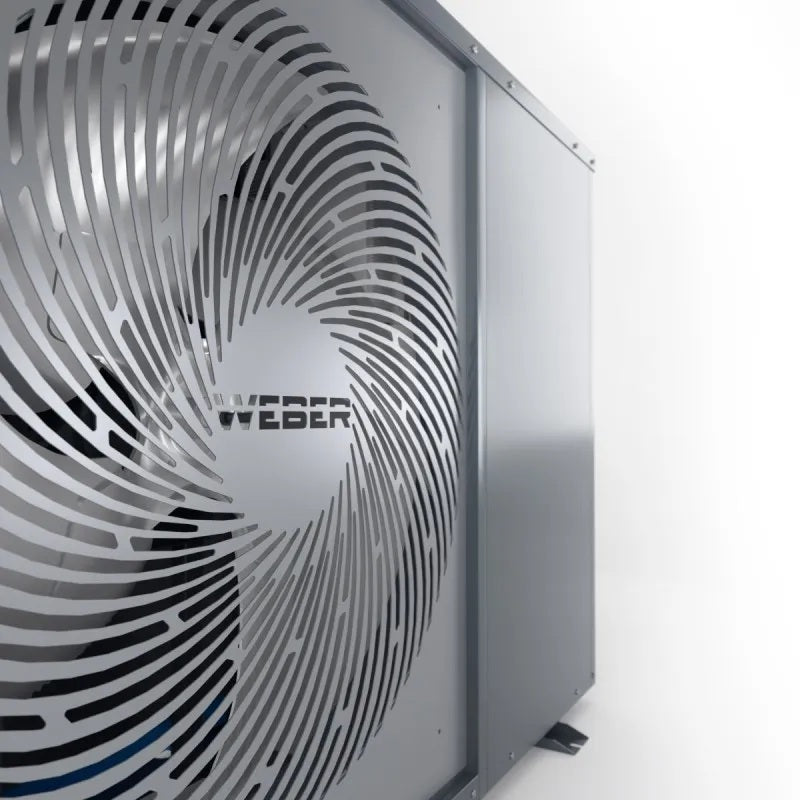 WEBER HT 12kW Monoblock Wärmepumpe für Brauchwasser und Heizung R32 WiFi BAFA A+++