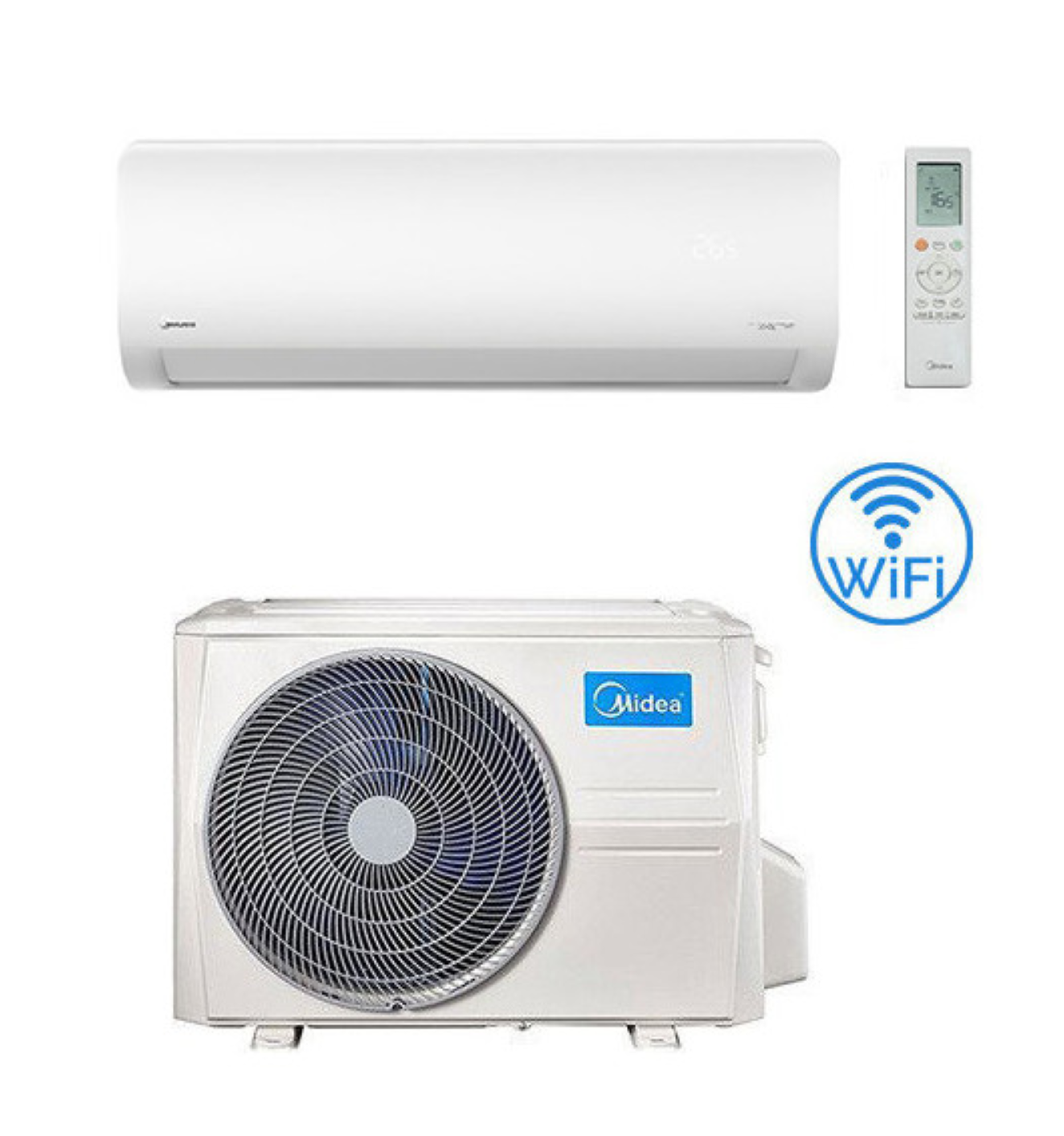Klimaanlage Midea Xtreme Save Pro Single Split SET 7kW MSAGDU-24HRFN8-ME R32