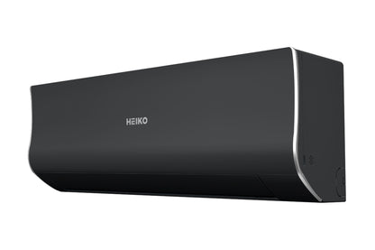 HEIKO ROSA BLACK 2,6 kW bis 6,2 kW Klimaanlage Single-Split Wandgeräte-Set WiFi A+++