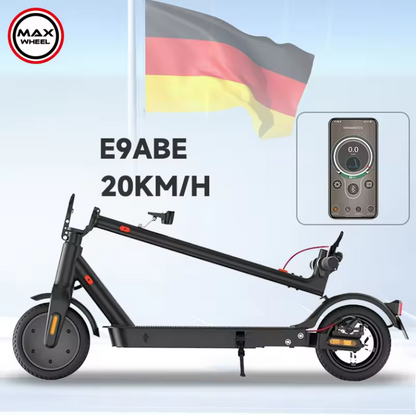 E-Scooter electric scooter E9ABE 8.5" 350W ABE, with road approval 20kmh 20-30km range