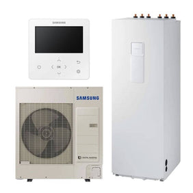 Samsung ClimateHub 9KW Split-Wärmepumpe - 200l Komplettsystem All-In-One A+++/A+